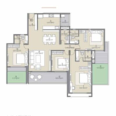 4 BHK Floor Plan